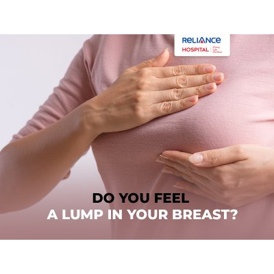 Do you feel a lump in your breast?