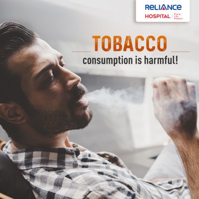 Tobacco consumption is harmful!