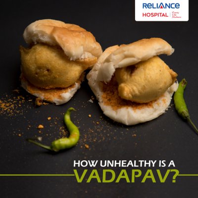 How unhealthy is a vada pav?