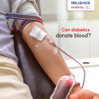 Can diabetics donate blood?