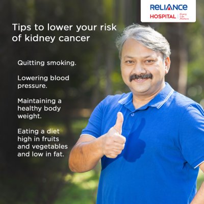 Tips to lower your risk of kidney cancer