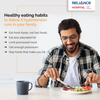Healthy eating habits to follow if hypertension runs in your family 